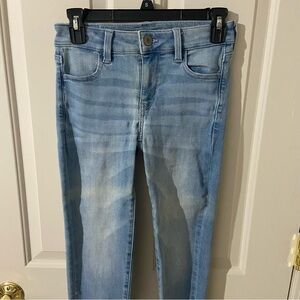 American Eagle Outfitters Sky Blue Skinny Jeans
